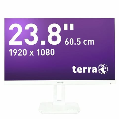 ⁨Wortmann AG TERRA 3030222 computer monitor 60.5 cm (23.8") 1920 x 1080 pixels Full HD LCD White⁩ at Wasserman.eu