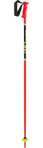 ⁨LEKI Racing KIDS ski pole 105 cm Black, Red Aluminium⁩ at Wasserman.eu