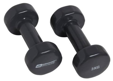 ⁨Schildkröt Fitness 960007 dumbbell Fixed-weight dumbbell 3 kg 2 pc(s)⁩ at Wasserman.eu