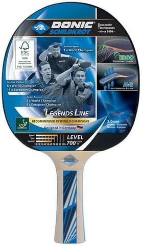 ⁨Donic Schildkröt Legends 700 stół pingpongowy Niebieski, Drewno⁩ w sklepie Wasserman.eu