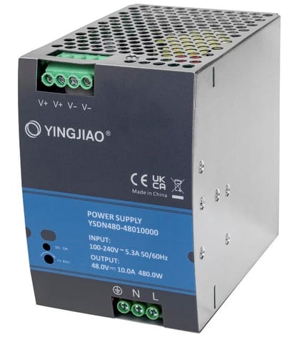 ⁨Zasilacz Yingjiao DIN YSDN480 24V 20A 480W⁩ w sklepie Wasserman.eu