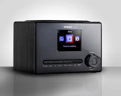 ⁨INTERNET RADIO WIFI1001 3.2" color LCD black ART⁩ at Wasserman.eu