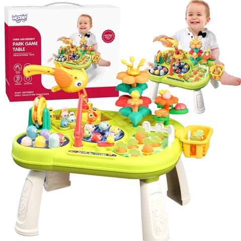 ⁨WOOPIE BABY Interaktywny Multistolik Edukacyjny 8w1 Montessori⁩ w sklepie Wasserman.eu