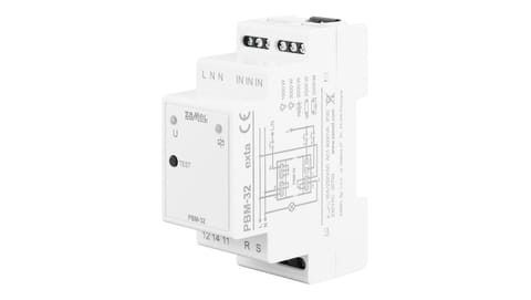 ⁨Rzekaźnik bistabilny (impulsowy) przełączany w zerze sterowanie centralne SET/RESET 230V AC PBM-32 EXT10000304⁩ w sklepie Wasserman.eu