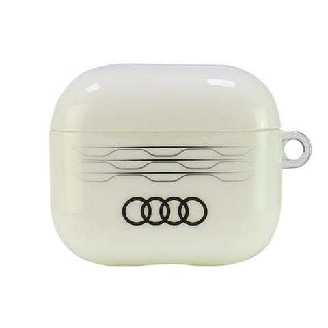 ⁨Audi IML Geometric Pattern AirPods 3 cover biały/white AU-IMLAP3-A6/D3-WE⁩ w sklepie Wasserman.eu