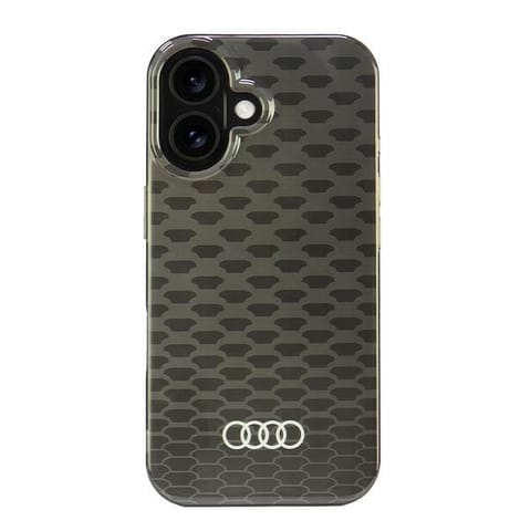 ⁨Audi IML Stitching Pattern MagSafe iPhone 16 6.1" czarny/black hardcase AU-IMLMIP16-Q5/D3-BK⁩ w sklepie Wasserman.eu