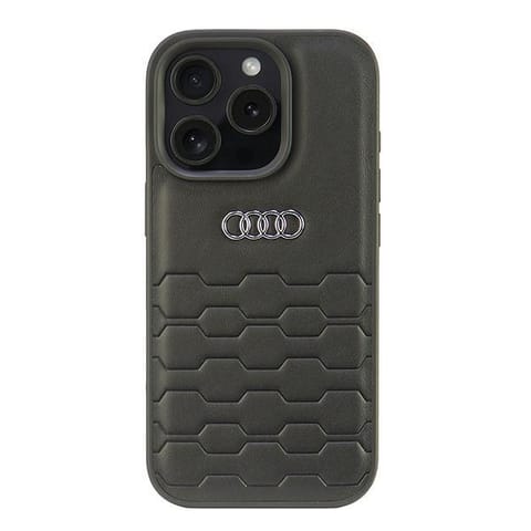 ⁨Audi Synthetic Leather iPhone 16 Pro 6.3" czarny/black hardcase AU-TPUPCIP16P-GT/D2-BK⁩ w sklepie Wasserman.eu