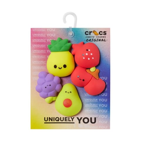 ⁨Przypinki Crocs Jibbitz™ Squish Fruits (kolor Wielokolorowy)⁩ w sklepie Wasserman.eu