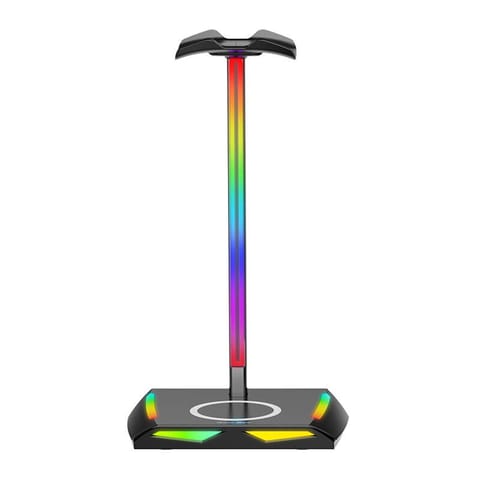 ⁨Uchwyt na słuchawki z USB New Bee NB-Z12 RGB⁩ w sklepie Wasserman.eu