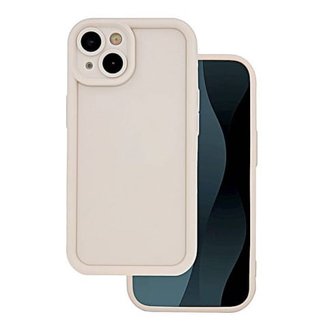 ⁨Etui MOTOROLA MOTO G24 Rim TPU beżowe⁩ w sklepie Wasserman.eu