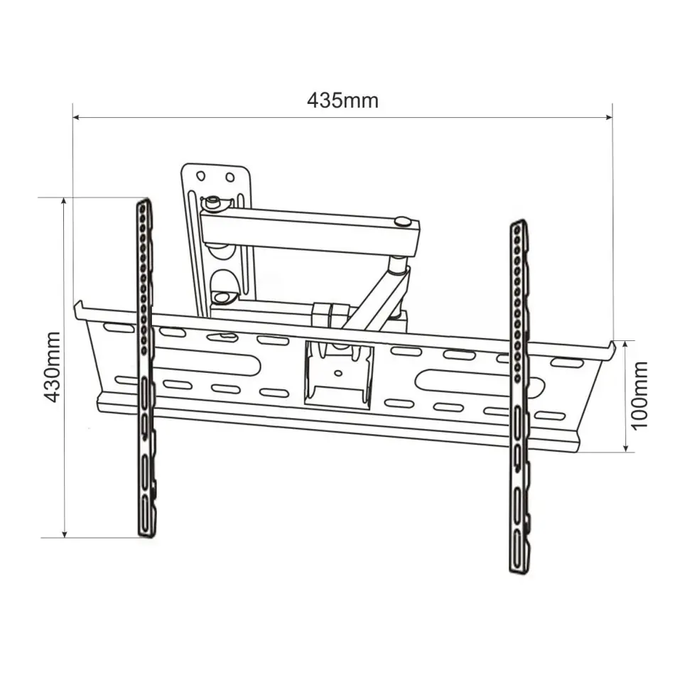 ⁨MOUNT FOR LED/LCD TV 26-55" 25KG CV-23 regul. OEM vertical/horizontal⁩ at Wasserman.eu