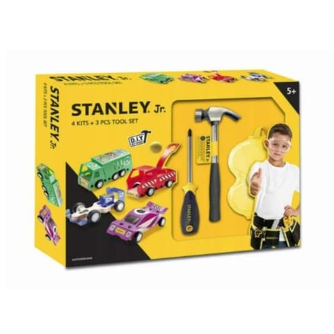 ⁨Set of 3 tools and 4 cars U001-K04-T03-SY STANLEY Jr⁩ at Wasserman.eu