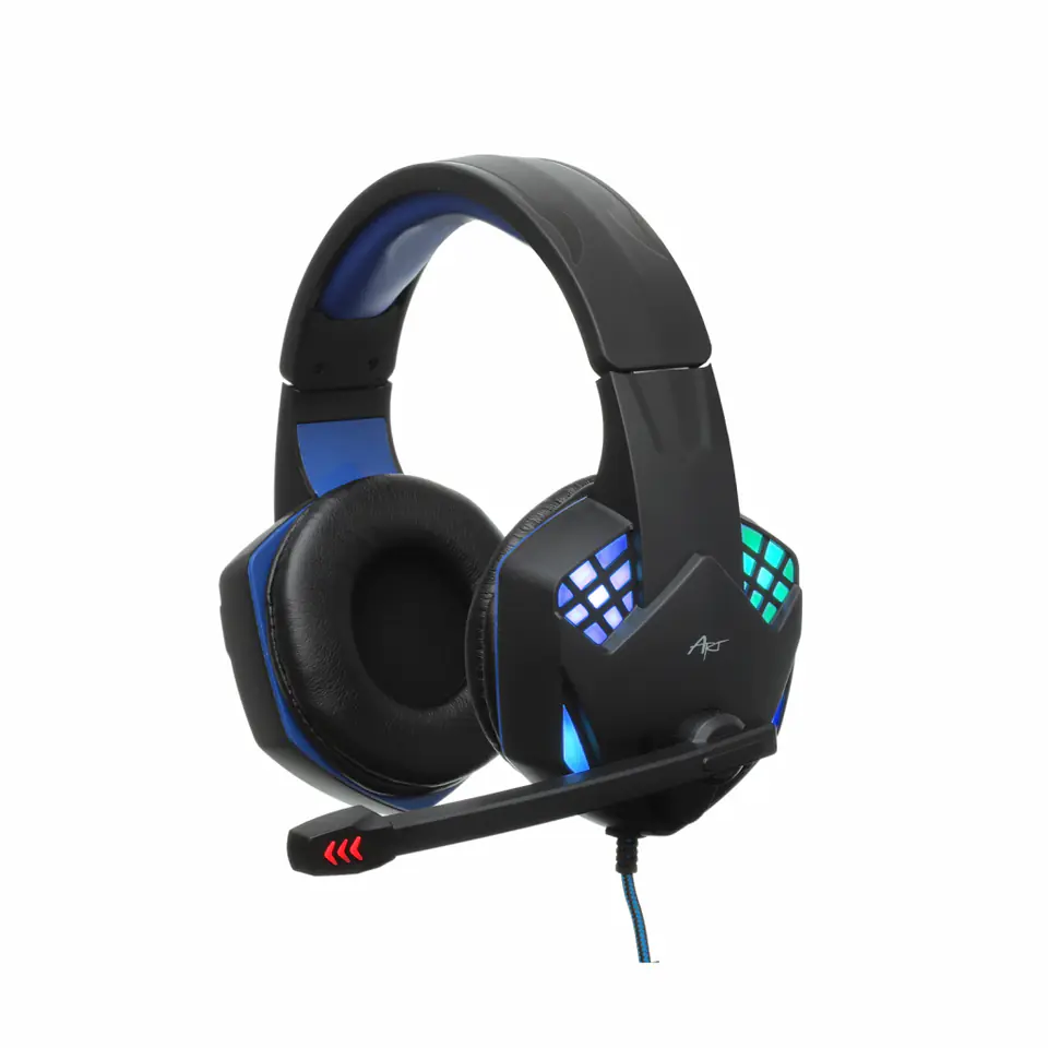 ⁨ART gaming headphones with z micr.G11 illumin⁩ at Wasserman.eu