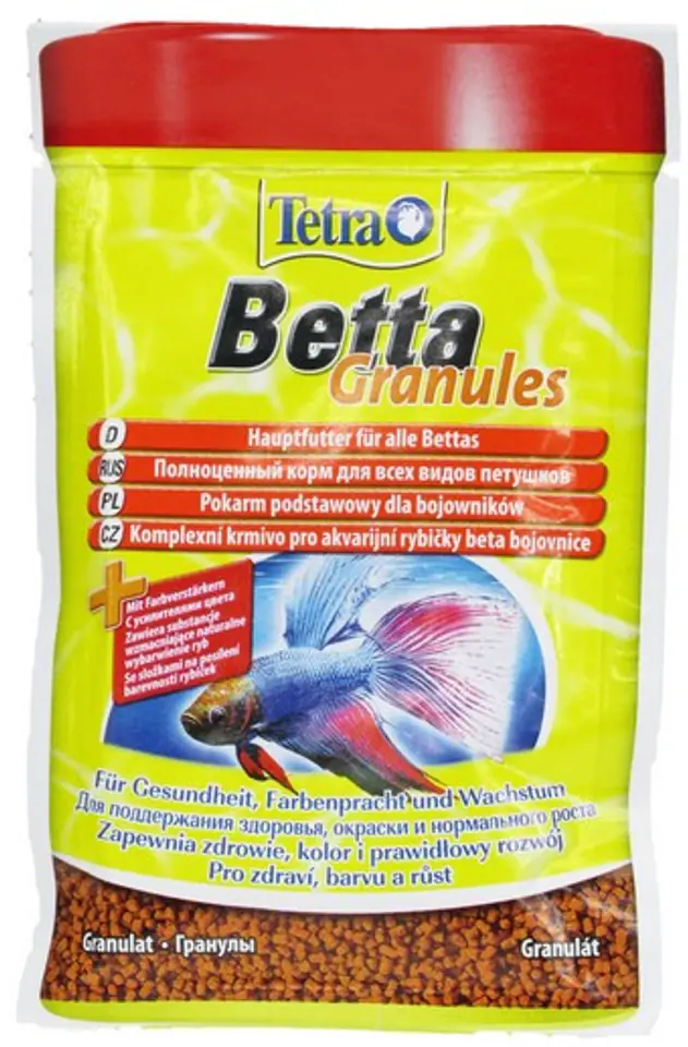 ⁨TETRA Betta Granules 5 g sachet [T193680]⁩ at Wasserman.eu