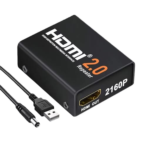 ⁨HDMI Repeater. wzmacniacz 4Kx2K Spacetronik HDRE02⁩ w sklepie Wasserman.eu