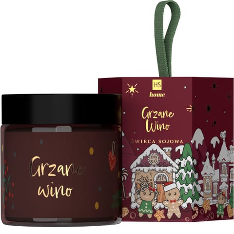 HISKIN Home Świeca sojowa - świąteczny grzaniec w sklepie Wasserman.eu