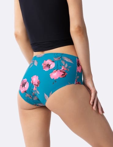 ⁨FIGI JULIMEX WILD ROSE MAXI (kolor Szmaragdowy, rozmiar XL)⁩ w sklepie Wasserman.eu