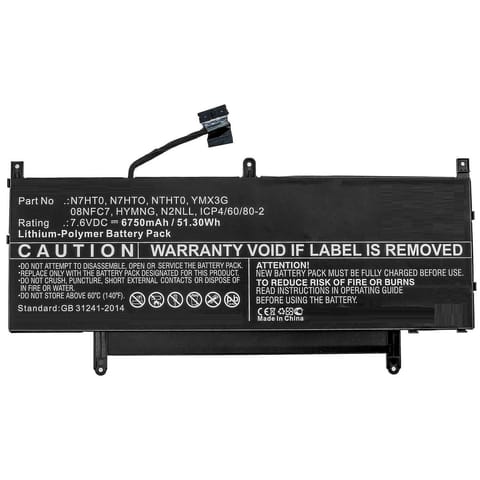 ⁨CoreParts Laptop Battery for Dell⁩ w sklepie Wasserman.eu
