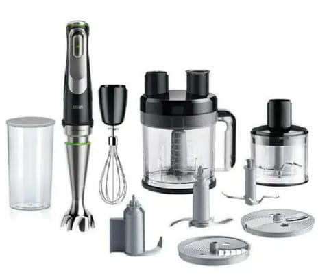 ⁨Braun MultiQuick 9 MQ 9195XLI 2 L Immersion blender 1200 W Black, Stainless steel Unpacked⁩ at Wasserman.eu