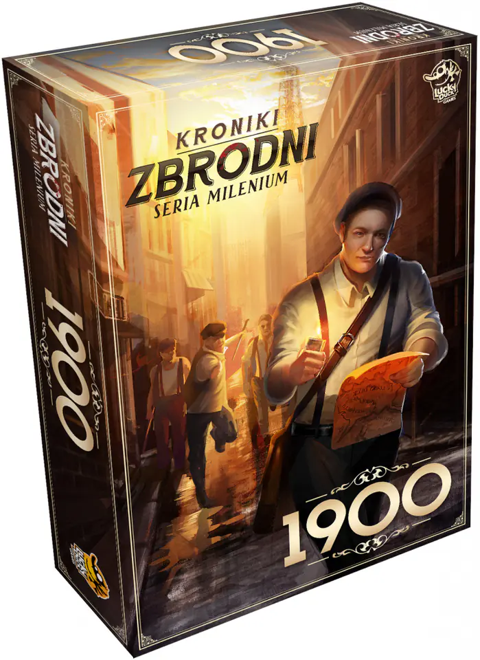 ⁨GRA KRONIKI ZBRODNI 1900 LUCKY DUCK GAMES⁩ w sklepie Wasserman.eu