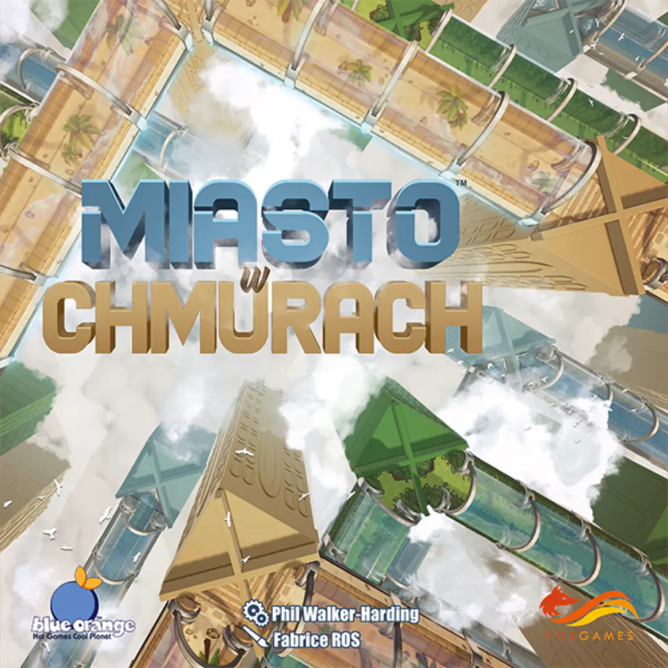 ⁨GRA MIASTO W CHMURACH - FOX GAMES⁩ w sklepie Wasserman.eu