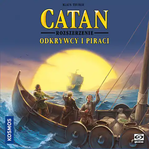 ⁨BOARD GAME CATAN - EXPANSION ADD-ON EXPLORERS AND PIRATES OF THE GALAXY⁩ at Wasserman.eu