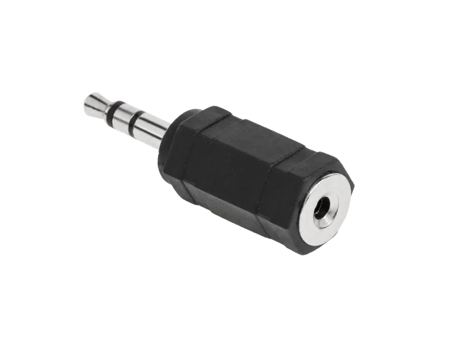 ⁨Jack connector plug 3.5/ socket 2.5⁩ at Wasserman.eu