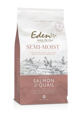 ⁨EDEN Semi-Moist Salmon & Quail - semi-moist dog food - 10kg⁩ at Wasserman.eu