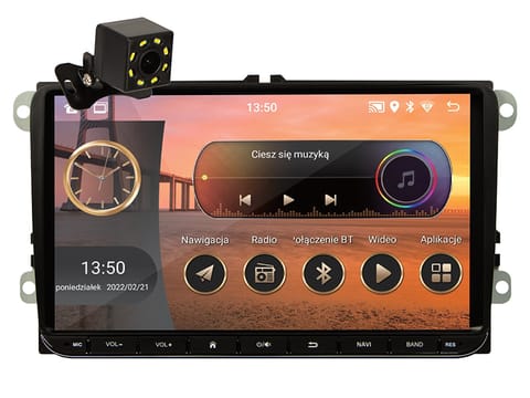 Car Radio CP02 2DIN 9 inch Touch Screen Android/WiFi/GPS/CARPLAY at Wasserman.eu