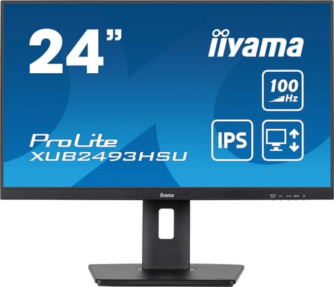 ⁨MONITOR IIYAMA LED 24" XUB2493HSU-B6⁩ w sklepie Wasserman.eu