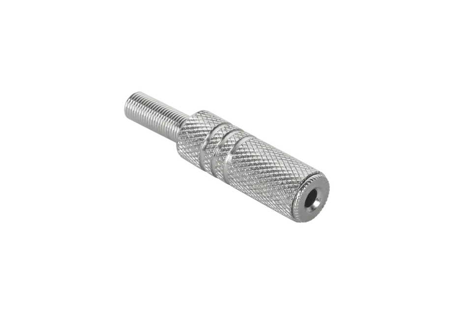 ⁨Jack socket 3.5mm st.metal cable⁩ at Wasserman.eu