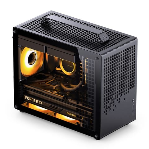 ⁨Jonsplus MATX Uchwyt Case Z20 - czarny⁩ w sklepie Wasserman.eu