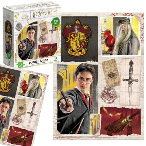 ⁨Puzzle Harry Potter „Gryffindor” Układanka Dla Dzieci I Dorosłych Magia⁩ w sklepie Wasserman.eu