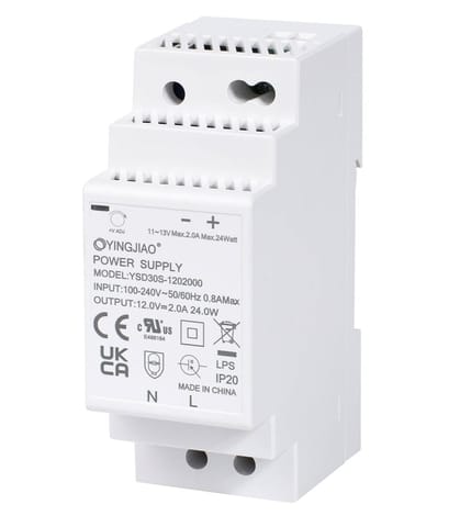 ⁨Yingjiao DIN power supply YSDS 24V 1,25A 30W⁩ at Wasserman.eu