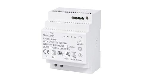 ⁨Zasilacz Yingjiao DIN YSDS 12V 7,1A 85W⁩ w sklepie Wasserman.eu