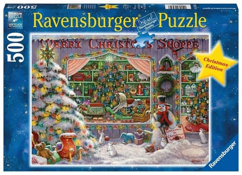 Puzzle 500 Sklep świąteczny w sklepie Wasserman.eu