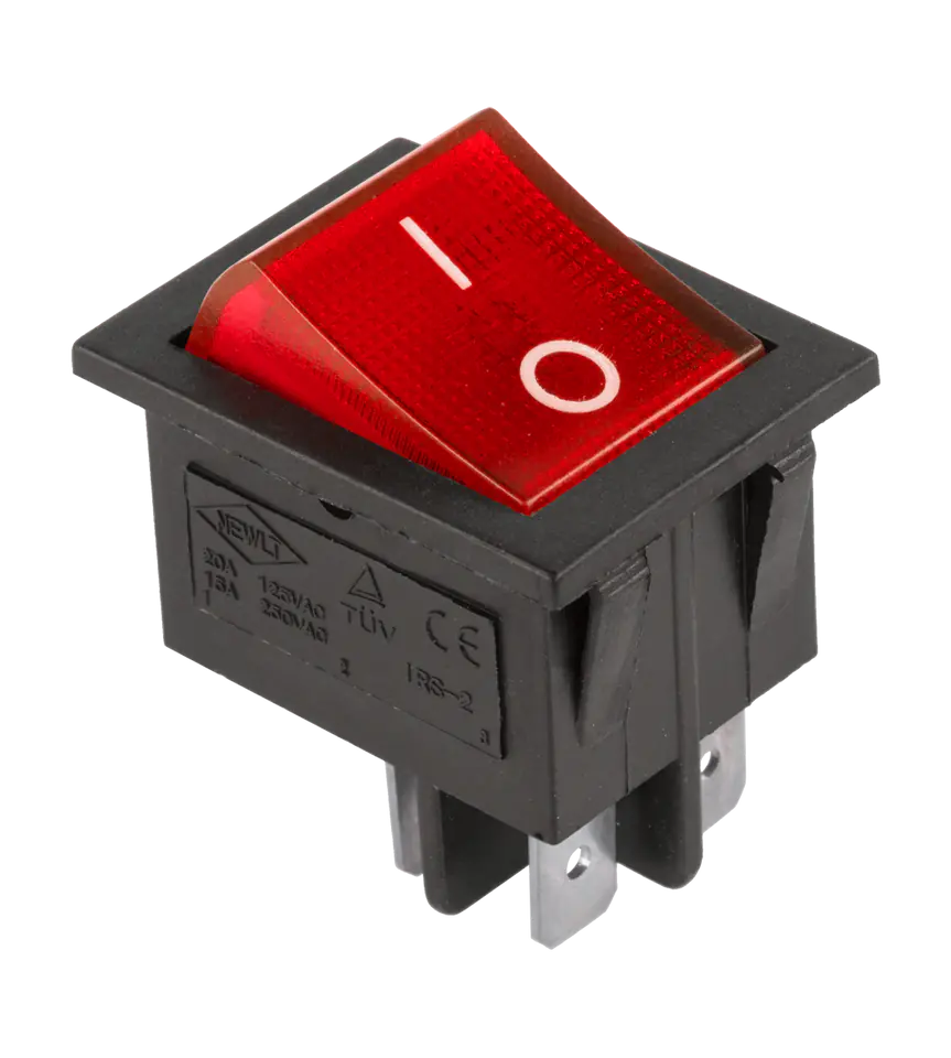 ⁨Connector switch IRS-201-1A red⁩ at Wasserman.eu