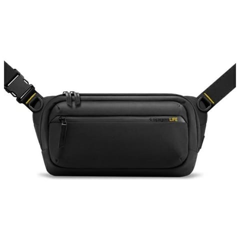 ⁨Spigen Klasden KD410 torba na ramię na   telefon czarny/black AFA07482⁩ w sklepie Wasserman.eu