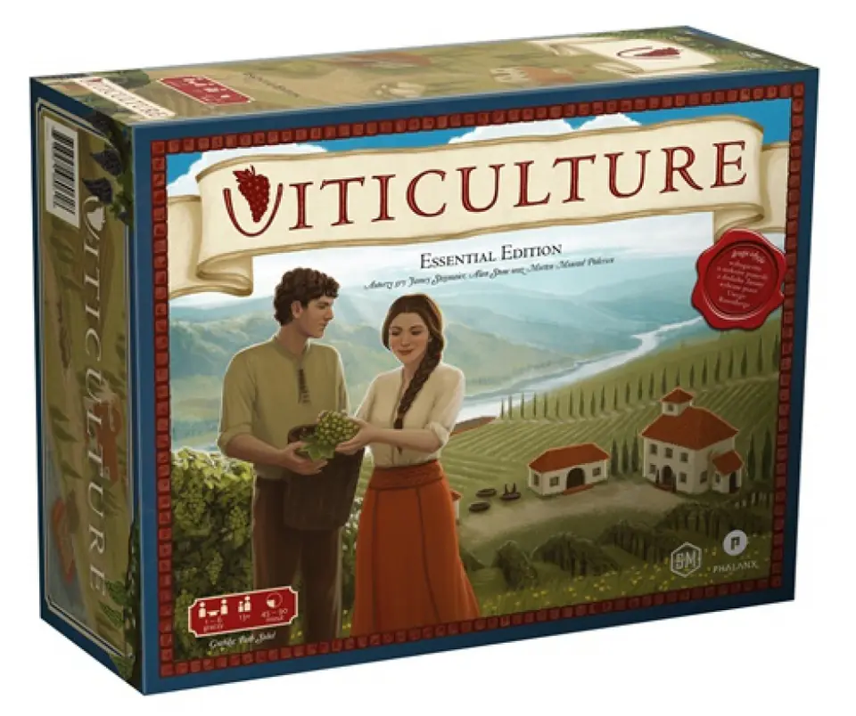 ⁨GRA PLANSZOWA VITICULTURE ESSENTIAL EDITION - podstawa PHALANX⁩ w sklepie Wasserman.eu