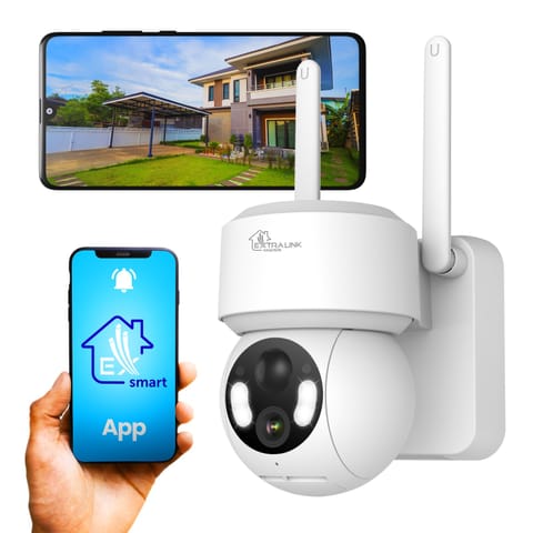 ⁨EXTRALINK SMART LIFE SolarEye Pro 4MP OUTDOOR PTZ WIRELESS BATTERY SECURITY CAMERA IP65 - ESC-B12⁩ w sklepie Wasserman.eu