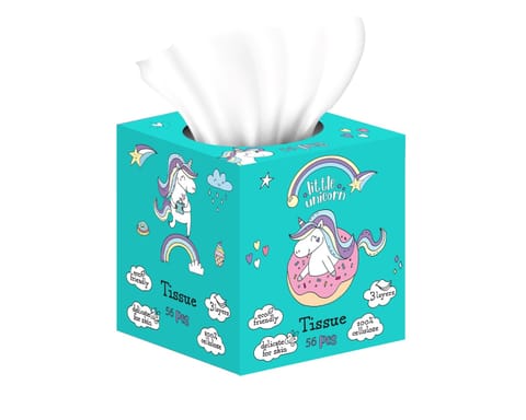 ⁨MY LITTLE PONY Unicorn Chusteczki higieniczne 56 szt.⁩ w sklepie Wasserman.eu