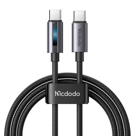 ⁨Kabel USB-C do USB-C Mcdodo CA-5740, 100W 1.2m (czarny)⁩ w sklepie Wasserman.eu