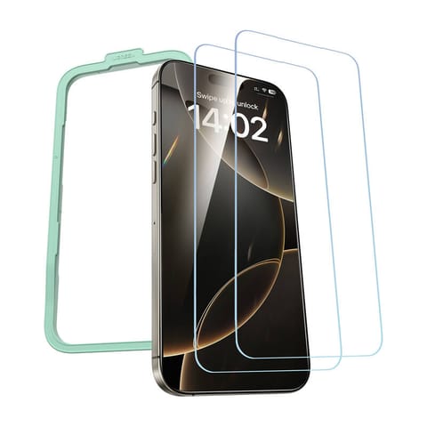 ⁨Szkło hartowane Ugreen SP629 do iPhone 16 Pro 2 szt. + ramka montażowa⁩ w sklepie Wasserman.eu