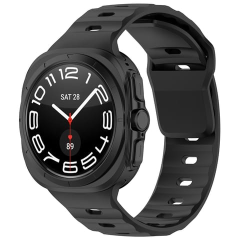 ⁨Opaska do smartwatcha Pasek na zegarek do Samsung Galaxy Watch Ultra 47mm Czarny⁩ w sklepie Wasserman.eu