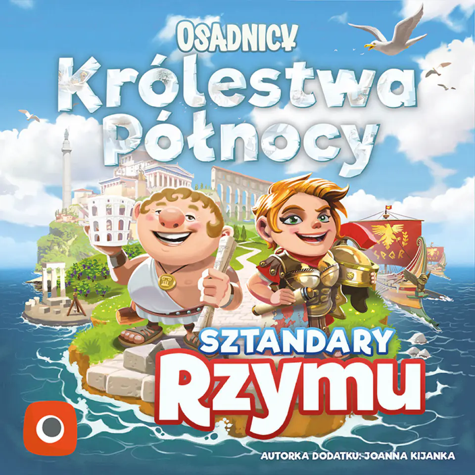 ⁨GRA OSADNICY: KRÓLESTWA PÓŁNOCY: SZTANDARY RZYMU - dodatek PORTAL⁩ w sklepie Wasserman.eu