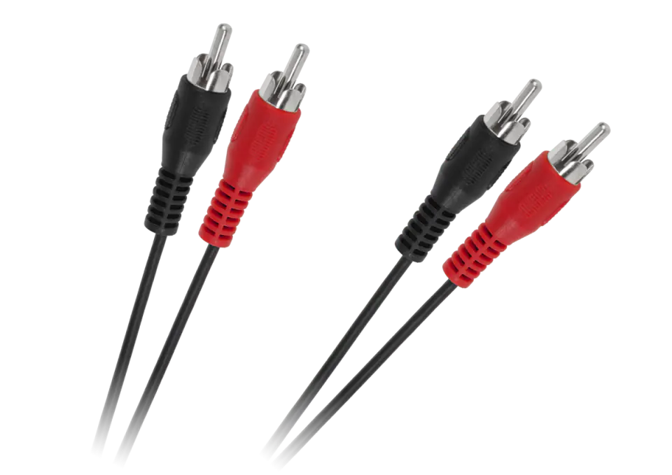 Kabel 2 x RCA - 2 x RCA 1,8m w sklepie Wasserman.eu