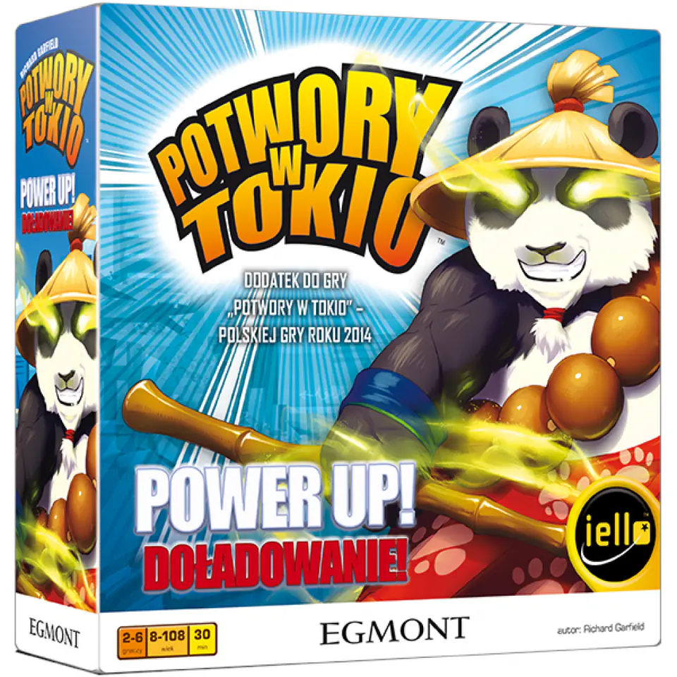 ⁨GRA POTWORY W TOKYO: POWER UP DOŁADOWANIE - dodatek - EGMONT⁩ w sklepie Wasserman.eu
