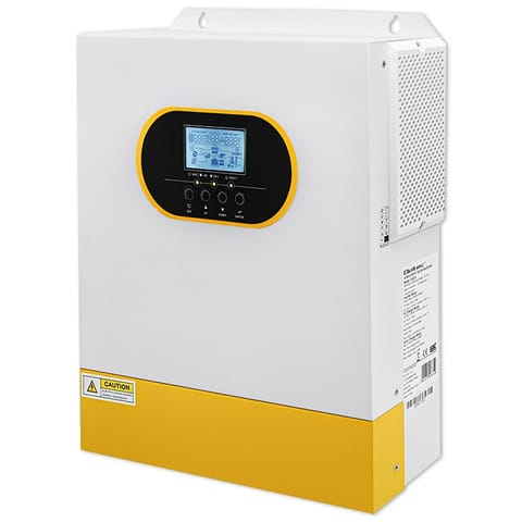 ⁨Qoltec Hybrydowy inwerter solarny Off-Grid 3.5kVA| 3.5kW | 100A | MPPT | LCD | BMS | Sinus⁩ w sklepie Wasserman.eu