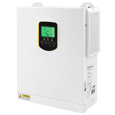 ⁨Qoltec Hybrydowy inwerter solarny Off-Grid 2.5kVA| 2.5kW | 100A | MPPT | LCD | BMS | Sinus⁩ w sklepie Wasserman.eu