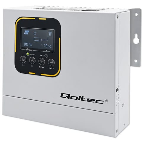 ⁨Qoltec Inverter ECO Solar Boost Water Heating Solar Inverter | MPPT | BYPASS | LCD | 4kW⁩ at Wasserman.eu